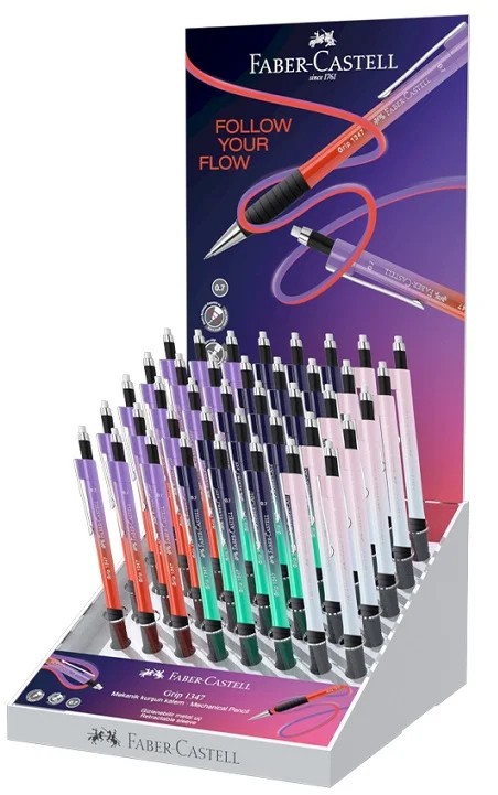 FABER VERSATİL KALEM GRIP 1347 0.7 STAND 40 LI FLOW ED. 5084000042000