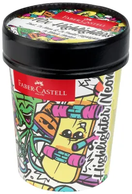 FABER FOSFORLU KALEM ICE CREAM NEON 10 LU 5030254695000