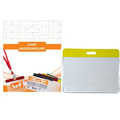 SARFF 9.5X7.5CM SARI KART POŞETİ BLİSTER - 10ADET