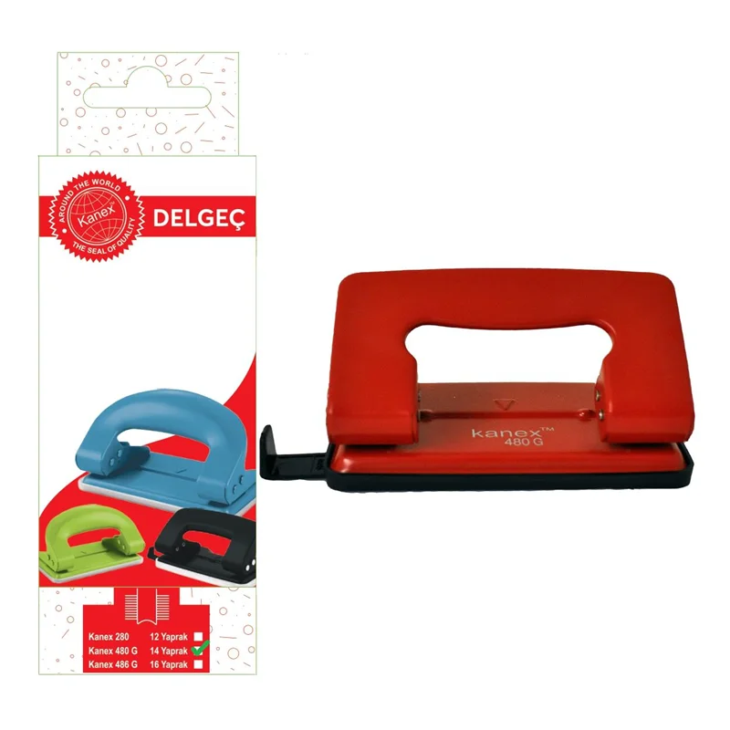 KANEX DELGEÇ 480G KIRMIZI BLİSTER - 14SAYFA