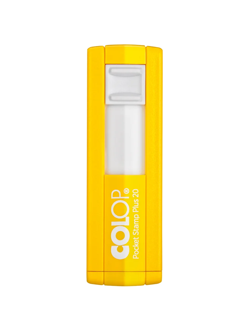 COLOP CEP20 KAŞE SARI KASA SİYAH KEÇE - 14X38MM