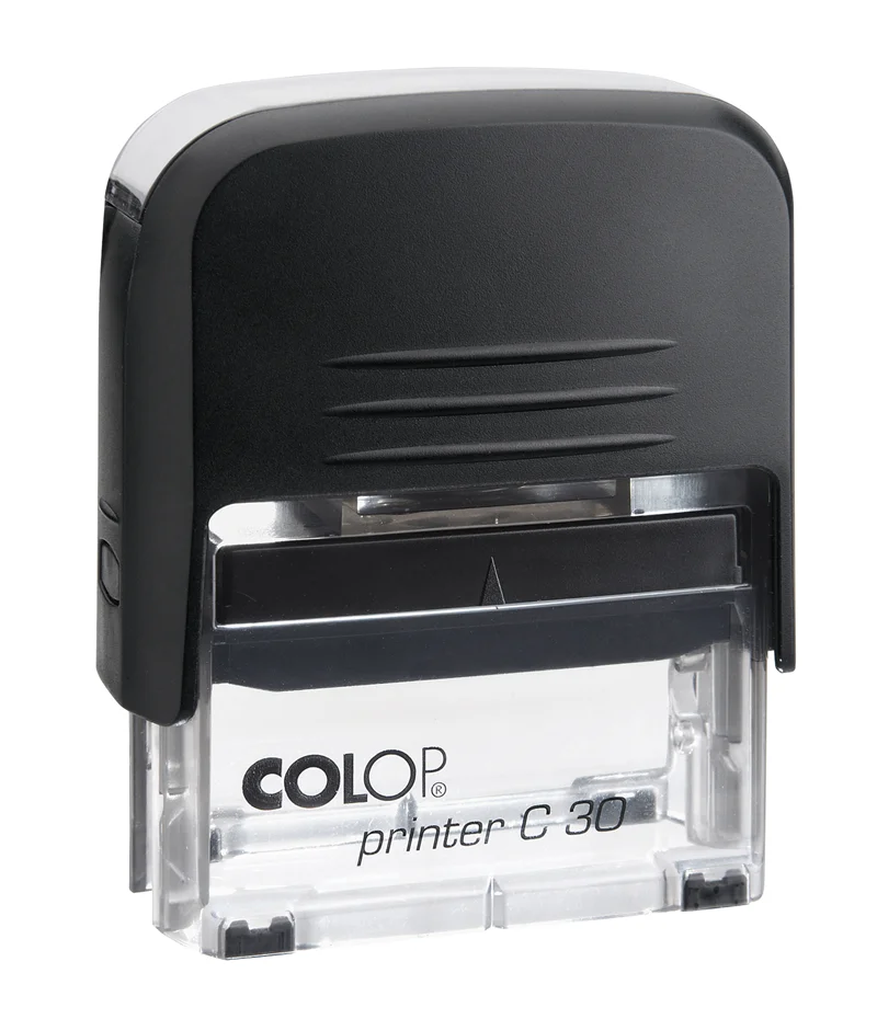 COLOP PRINTER C30 SİYAH KASA KURU KEÇE - 18X47MM
