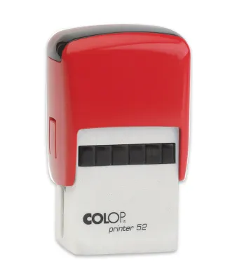 COLOP PRINTER 52 KIRMIZI KASA SİYAH KEÇE - 20X30MM