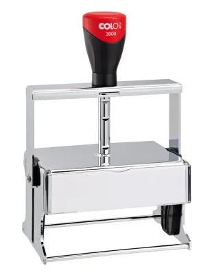 COLOP EXPERT LINE 3900 MİKROBAN SİYAH KEÇE - 55X106MM