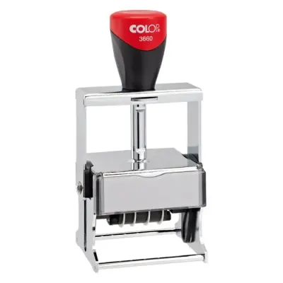 COLOP EXPERT LINE 3660 D04 TARİH(ENG) KAŞE MAVİ KEÇE