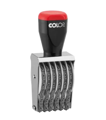 COLOP 07006 BANDLI NUMARATÖR - 7MM/6 HANELİ