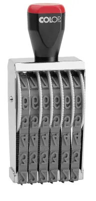 COLOP 012006 BANDLI NUMARATÖR - 12MM/6 HANELİ