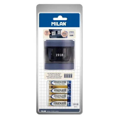MILAN BWM10278B 1918 MAXI ELEKTRİKLİ MAVİ KALEMTRAŞ BLİSTER