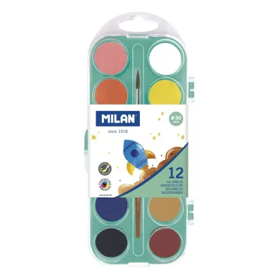 MILAN 053312P SULUBOYA OPAK RENK (30MM) - 12'Lİ