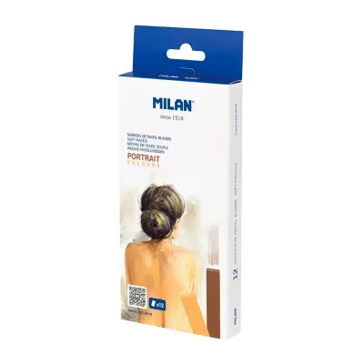 MILAN 6110212PTR YUMUŞAK PASTEL BOYA 12'Lİ