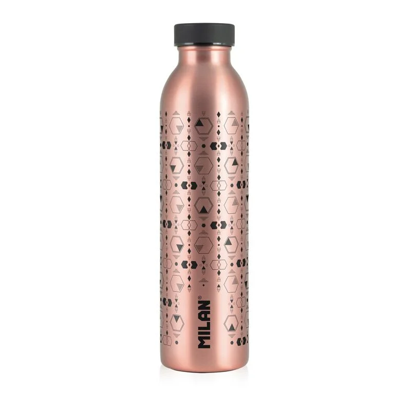 MILAN 643020CP COPPER SİYAH PASLANMAZ İZOTERMAL MATARA 591ML