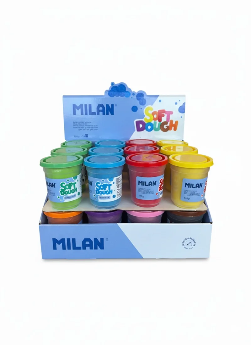 MILAN OYUN HAMURU STANDI 112GR X 10 RENK - 24’LÜ