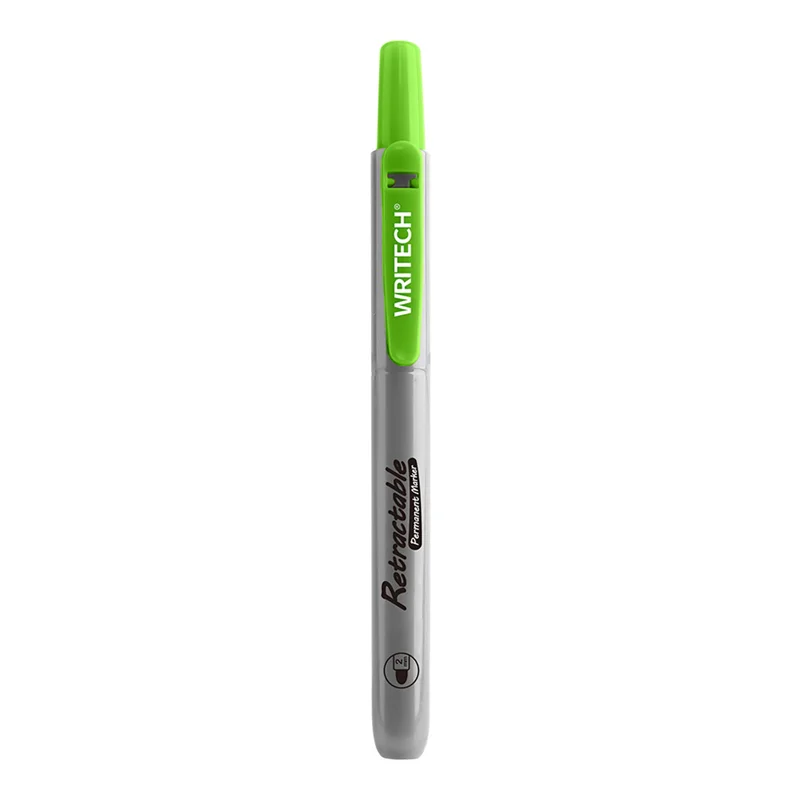 WRITECH W-805P BASMALI PERMANENT KALEM YEŞİL - 12'Lİ KUTU