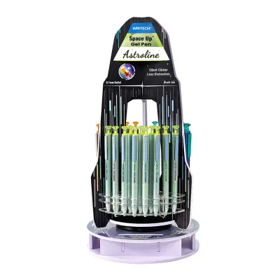 WRITECH W-0156A1 METAL UP 0,7MM MAVİ JEL KALEM - 33'LÜ SET