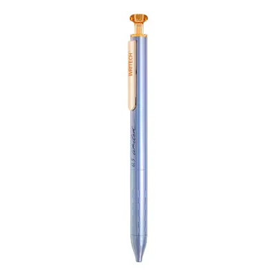 WRITECH W-0156A1 METAL UP MOR GÖVDE 0,7MM MAVİ JEL KALEM - 6'LI KUTU