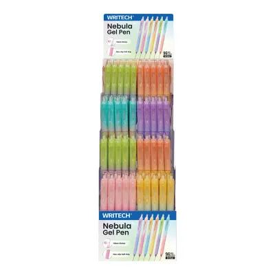 WRITECH W-0163 SOFT GRIP NEBULA JEL KALEM - 96'LI STAND