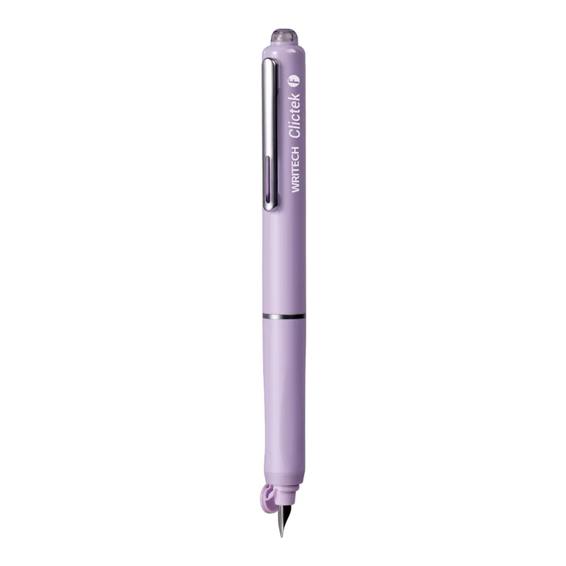 WRITECH W-784 BASMALI DOLMA KALEM LİLA - BLİSTER
