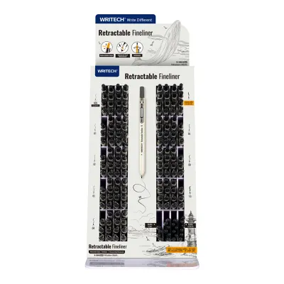 WRITECH W-2008 BASMALI FINELINER KALEM - 144'LÜ DISPLAY