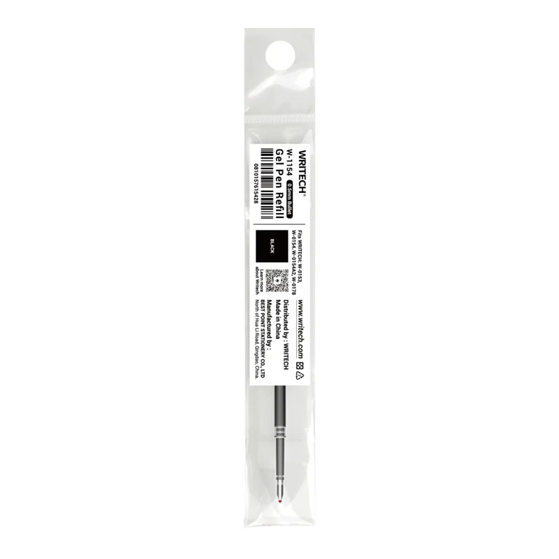 WRITECH W-1154 JEL KALEM SİYAH REFILL (W0154-W0154A2-W0178)
