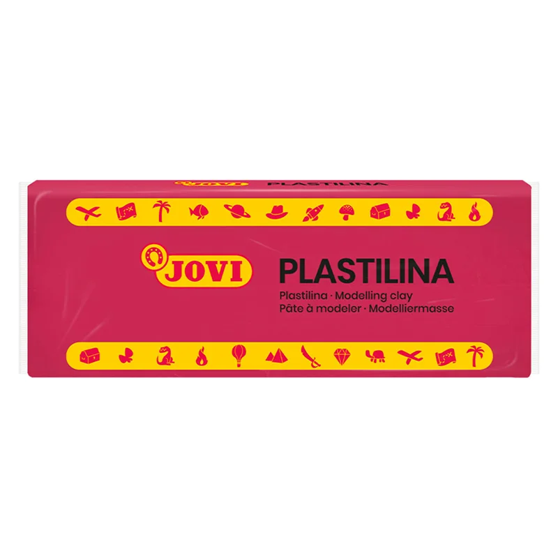 JOVI 71U 150GR KURUMAYAN OYUN HAMURU KOYU KIRMIZI - 15'Lİ KUTU