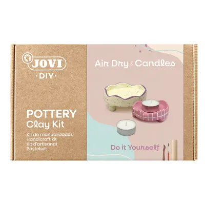 JOVI 2707 SERAMİK HAMURU CANDLES KİTİ - MUMLAR