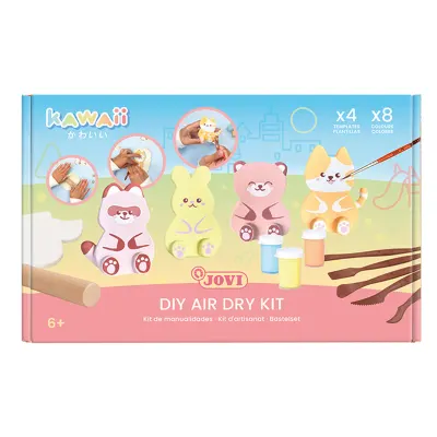 JOVI KW2702 KAWAII SERAMİK HAMURU CHARACTERS KİTİ - KARAKTERLER