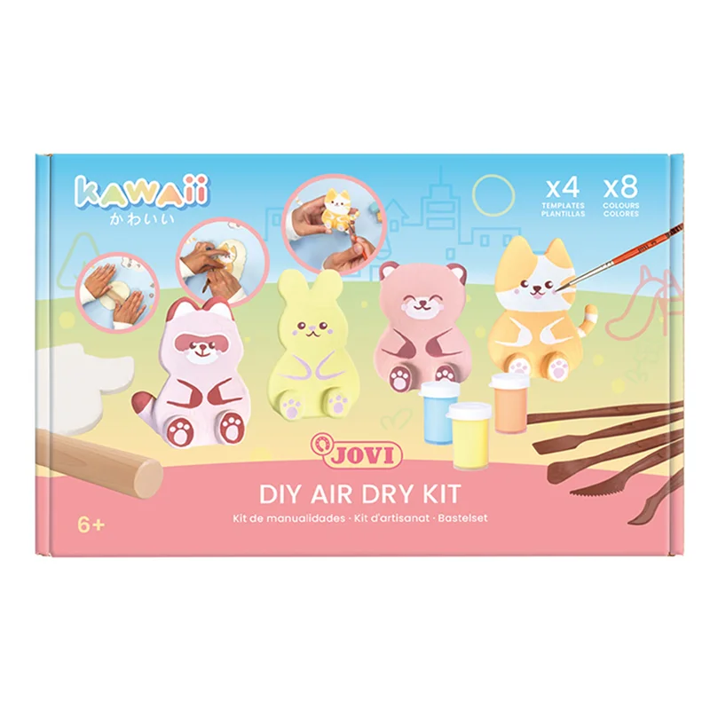 JOVI KW2702 KAWAII SERAMİK HAMURU CHARACTERS KİTİ - KARAKTERLER