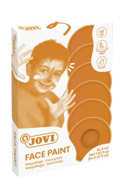JOVI 171U KREM YÜZ BOYASI 8ML TURUNCU - 6'LI KUTU