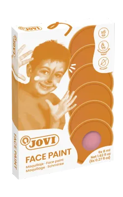 JOVI 171U KREM YÜZ BOYASI 8ML PEMBE - 6'LI KUTU