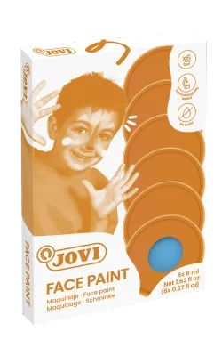JOVI 171U KREM YÜZ BOYASI 8ML AÇIK MAVİ - 6'LI KUTU