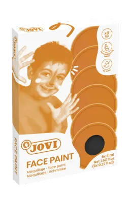 JOVI 171U KREM YÜZ BOYASI 8ML SİYAH - 6'LI KUTU
