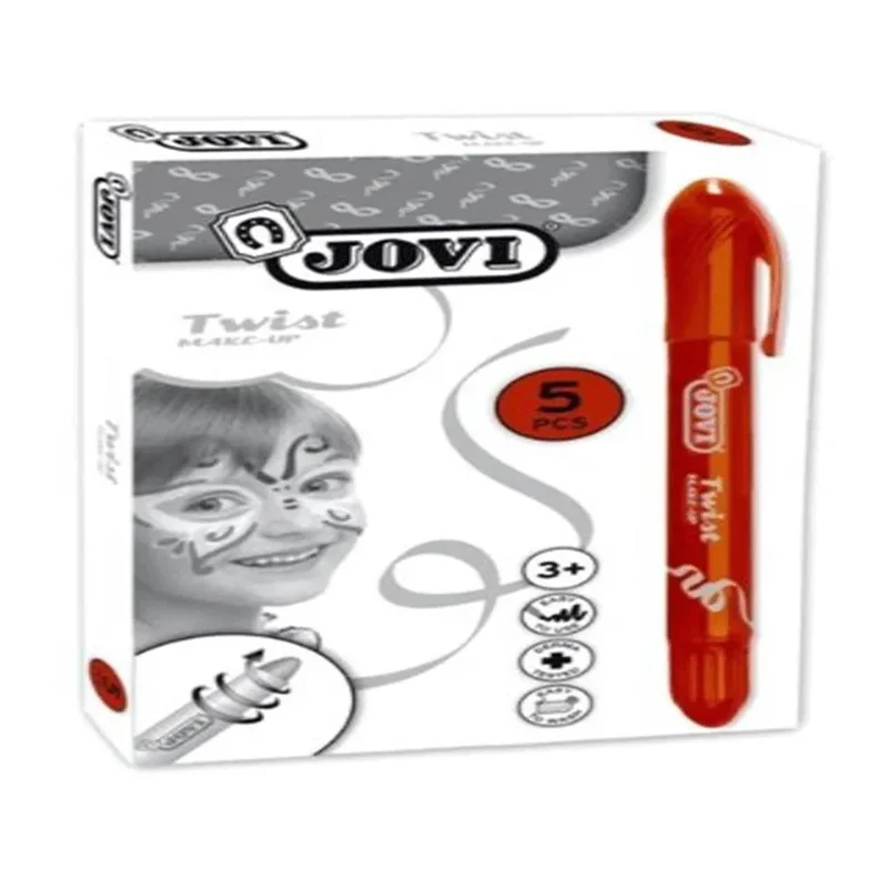 JOVI 191U YÜZ BOYASI STİK KALEM KAHVERENGİ - 5'Lİ KUTU