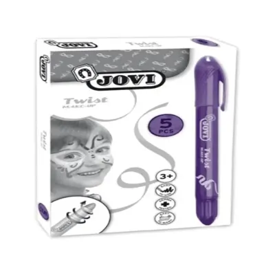 JOVI 191U YÜZ BOYASI STİK KALEM MOR - 5'Lİ KUTU