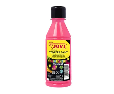 JOVI 519 GUAJ BOYA 250ML KARANLIKTA PARLAYAN FOSFORLU PEMBE