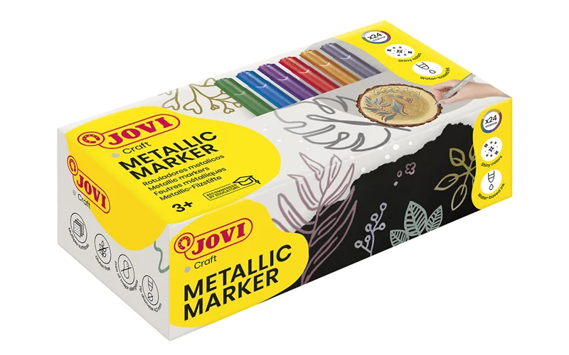 JOVI 1624M DECOR METALİK KALEMİ - 24 RENK