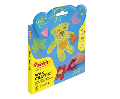 JOVI ART.948 ÜÇGEN MUM BOYA 8 RENK KUTU