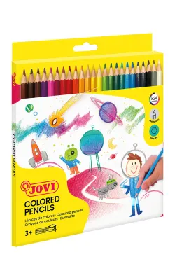JOVI 730/24 ALTIGEN KURU BOYA KALEMİ - 24 RENK