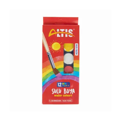 ALTIS 12 RENK SULU BOYA BÜYÜK BOY 1210 (Best)