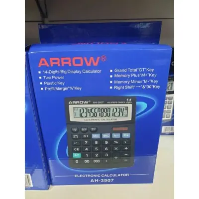 ARROW HESAP MAKİNASI 14 HANE AH-3907 (Best)