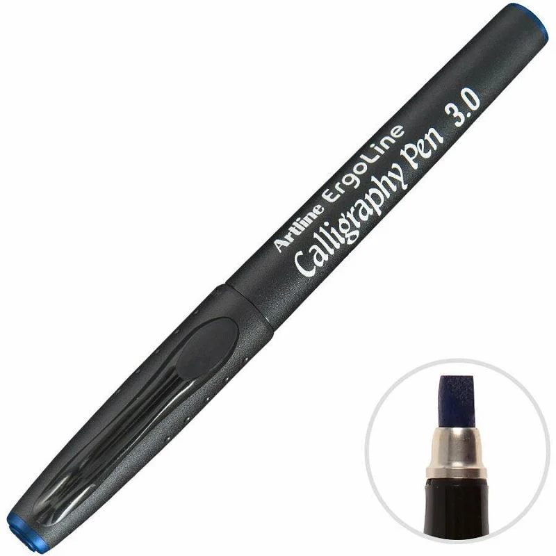 ARTLINE ERG-243 SİYAH CALLIGRAPHY KALEMİ 3.0 mm (Best)