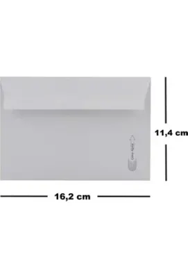 ASİL MEKTUP ZARFI 11,4x16,2 BUKLET 500 LÜ 110 Gr.AS-4007 (Best)