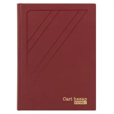 BAYINDIR CARİ HESAP DEFTERİ 20x28 120 YAPRAK DİK (Best)