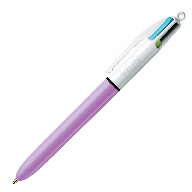 BİC 4 RENK FONKSİYONLU FUN PURPLE GÖVDE TÜKENMEZ KALEM 503815 (Best)