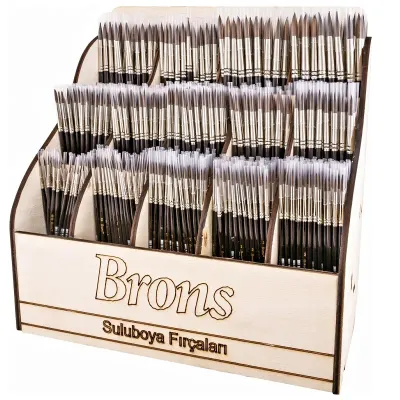 BRONS SULU BOYA FIRÇA STANDI 720 Lİ BR-246 (Best)