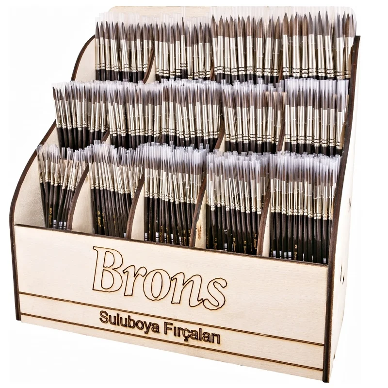 BRONS SULU BOYA FIRÇA STANDI 720 Lİ BR-246 (Best)