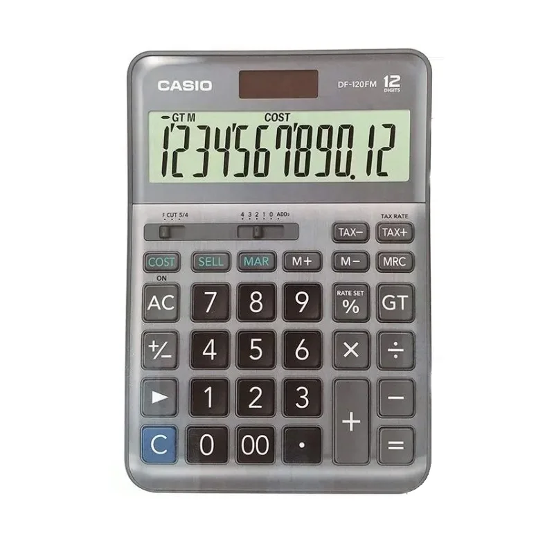 CASIO DF-120 FM HESAP MAKİNESİ 12 HANE (Best)