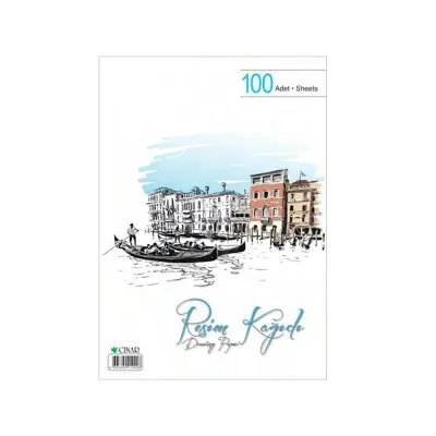 ÇINAR 48x68 RESİM KAĞIDI 100 GR. 100 LÜ 41002 (Best)