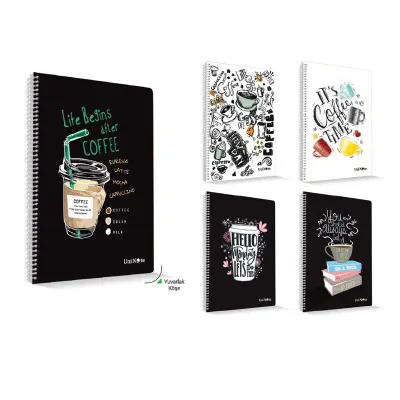 ÇINAR COFFEE 17x24 120 YP KARELİ SERT KPK DEFTER 55145 (Best)