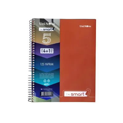 ÇINAR I'M SMART A4 125 YP 4+1 AYRAÇLI DEFTER 62051 (Best)