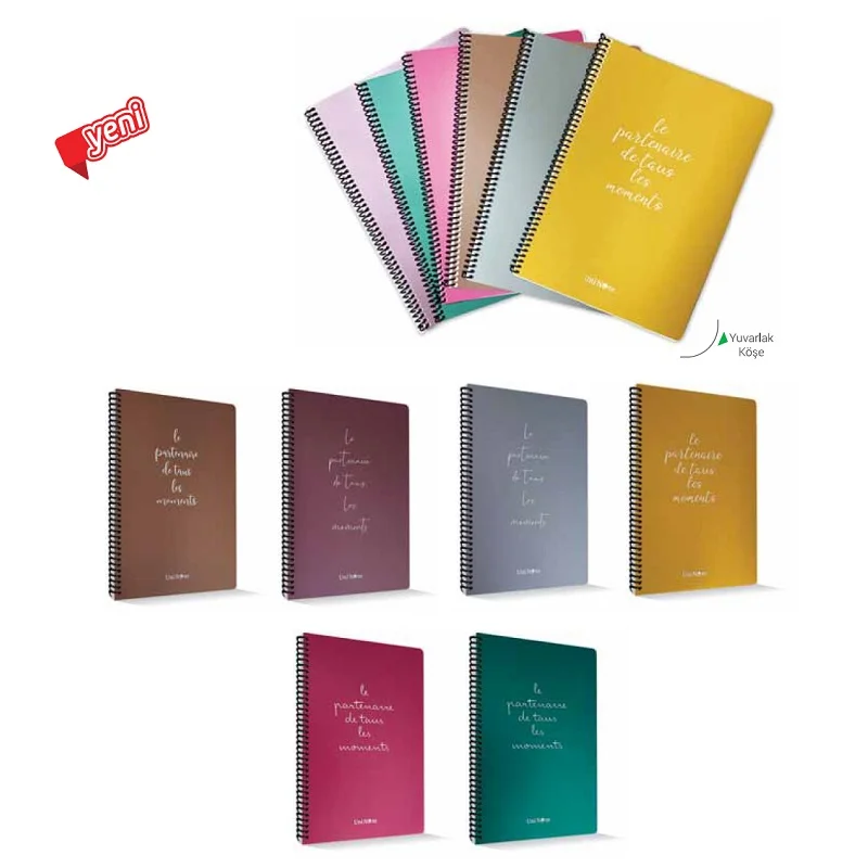 ÇINAR MOMENTS A4 96 YP KARELİ PP KAPAK SPİRALLİ DEFTER 72711 (Best)